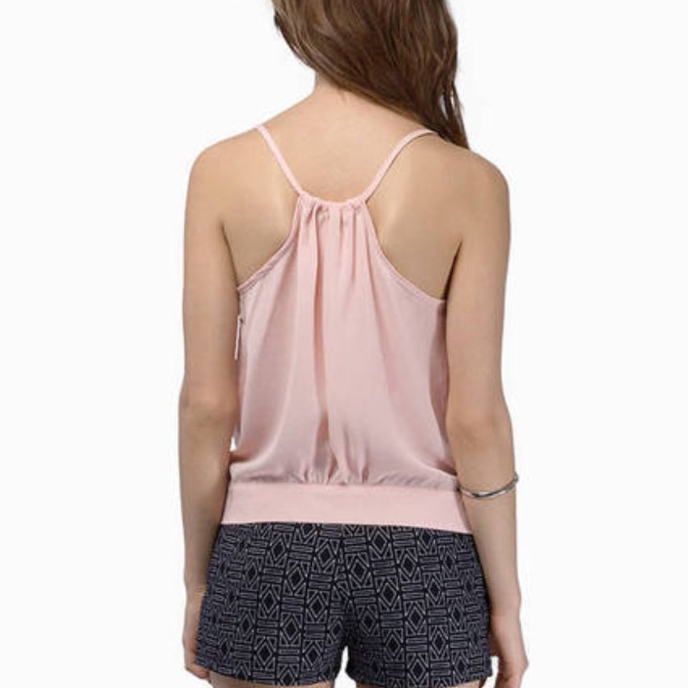 Blush Buttoned Cami - Picture 3 of 3